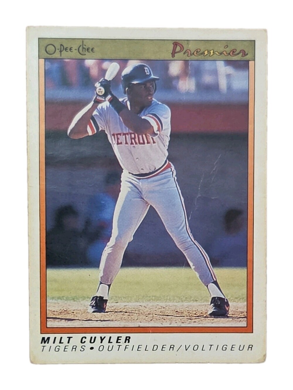 1991 O-Pee-Chee Premier - Milt Cuyler #27